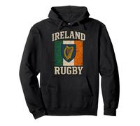 Ireland Flag Rugby Pullover Hoodie