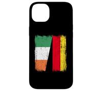 Ireland Germany Half Flag Irish German Unity Pride Case for iPhone 14 Plus