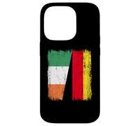 Ireland Germany Half Flag Irish German Unity Pride Case for iPhone 14 Pro