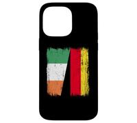 Ireland Germany Half Flag Irish German Unity Pride Case for iPhone 14 Pro Max