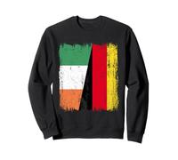 Ireland Germany Half Flag Irish German Unity Pride Sweatshirt