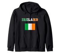 Ireland Heritage Culture Irish Flag Roots Zip Hoodie