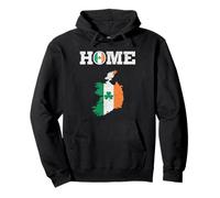 Ireland,Ireland map,Ireland Flag Pullover Hoodie