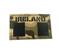 Ireland Irish Multicam Flag Tactical Laser Cut Airsoft Field Patch