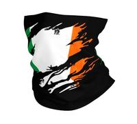 Ireland Irish Vintage Flag Unisex Balaclava Quick Drying Tube Scarf Durable Neck Gaiter For Tennis Climbing Volleyball