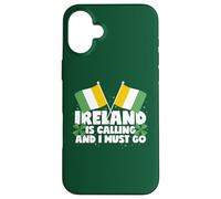 Ireland Is Calling And I Must Go Ireland Saying Case for iPhone 16 Plus