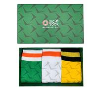 Ireland Italia 90 Retro Shirt Sock Gift Box for Ireland Fans Size UK 7 - 11