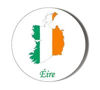 IRELAND MAP 38mm Round Fridge Magnet