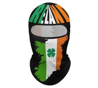 Ireland Map Flag Irish St Patricks Unisex Balaclava Face Mask Ski Sun UV Protection Hood Cover for Hiking Cycling