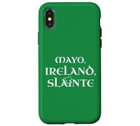 Ireland Mayo Slainte Irish Celtic Pride Patrick County Mayo Case for iPhone X/XS