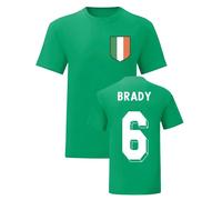 Ireland Men's Mens Liam Brady National Hero Tee in Green | Size: Medium Ireland Green M
