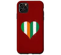 Ireland Nigeria Flag in Cool Heart for Proud Nigerian Irish Case for iPhone 11 Pro Max