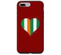 Ireland Nigeria Flag in Cool Heart for Proud Nigerian Irish Case for iPhone 7 Plus/8 Plus