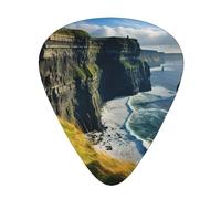 Ireland Outdoors County Clare The Cliffs Guitar Picks Set-Premium Abs Material,Various Thicknesses-Enhance Your Playing Experience