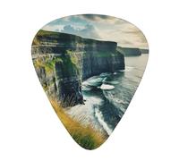 Ireland Outdoors County Clare The Cliffs Guitar Picks Set-Premium Abs Material,Various Thicknesses-Enhance Your Playing Experience