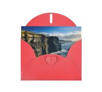 Ireland Outdoors County Clare The Cliffs Print Greeting card Blank card with envelope,Unique Designs for Festivals Invitations