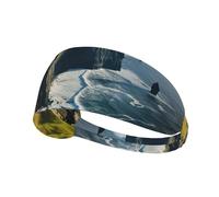 Ireland Outdoors County Clare The Cliffs Print Ultra-Soft Elastic Headband Breathable Sports Running Hair Band Outdoor Activities