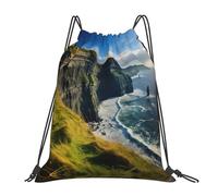 Ireland Outdoors County Clare The Cliffs Print Unisex Pe Bag Waterproof Swimming Bags Large Gym Sack For Holidays Football Travel