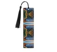 Ireland Outdoors County Clare The Cliffs Print Wooden Bookmark Bookmarks with Tassels Book Marks for Reading Hardcover Books Notebooks