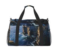 Ireland Outdoors County Clare The Cliffs Printed Travel Duffle Bag for Men Women Weekender Travel Organizer Bag for Sport, Outdoors, Gym & Fishing