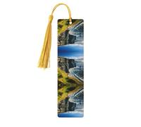 Ireland Outdoors County Clare The Cliffs Wooden Bookmark for Men and Women, Unique Brand to Read - Ideal Gift