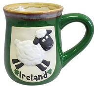 Ireland Pottery Ceramic Tea Coffee Mug Cup with Sheep Design