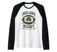 Ireland Rugby No Winners, Only Survivors Raglan Baseball Tee