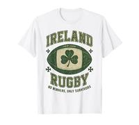 Ireland Rugby No Winners, Only Survivors T-Shirt