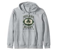 Ireland Rugby No Winners, Only Survivors Zip Hoodie