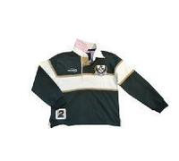 Ireland Shamrock Long Sleeve Kids Rugby Shirt (6/12 Months) Green