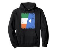 Ireland Somalia Half Flag Irish Somali Pride Pullover Hoodie