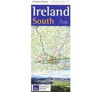Ireland South Holiday Map | Ordnance Survey Ireland | OSI Holiday Maps | Ireland | Drive Ireland | Scenic Routes | Maps | Adventure (Irish Maps, Atlases & Guides)