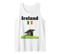 Ireland Souvenir Prehistoric Megalith Ancient artefact Irish Tank Top