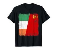 Ireland Soviet Union Flag Irish USSR Heritage T-Shirt