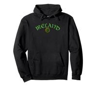 Ireland St Patrick Day Celtic Dragon Green Celebration Pullover Hoodie
