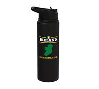 Ireland The Emerald Isle Stainless Steel Insulated Water Bottle