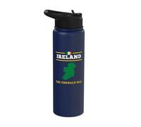 Ireland The Emerald Isle Stainless Steel Insulated Water Bottle