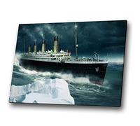 Ireland Titanic Landscape Large Canvas Wall Art for Room Decor | 30L X 20W cm | Fade Resistant Ink | Bedroom Decor | Wall Decor | Large Picture Prints