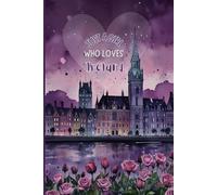 Ireland Travel Journal - Just a Girl Who Loves Ireland Notebook - Purple Floral Edition - Souvenir Gift for Girls, Teens, Women & Europe Lovers | 120 Wide-Ruled Pages - Paperback