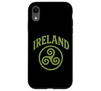 Ireland Triskele The Smiling Irish Eyes Celtic Triple Spiral Case for iPhone XR