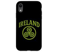 Ireland Triskele The Smiling Irish Eyes Celtic Triple Spiral Case for iPhone XR