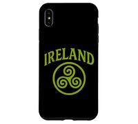 Ireland Triskele The Smiling Irish Eyes Celtic Triple Spiral Case for iPhone XS Max