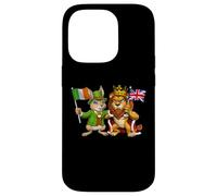 Ireland UK Flag Irish British Roots St. Patrick's Day Case for iPhone 14 Pro