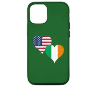 Ireland USA Flag on St Patricks Day A Proud Irish American Case for iPhone 12/12 Pro