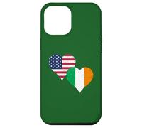 Ireland USA Flag on St Patricks Day A Proud Irish American Case for iPhone 12 Pro Max