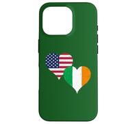 Ireland USA Flag on St Patricks Day A Proud Irish American Case for iPhone 16 Pro