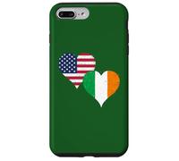 Ireland USA Flag on St Patricks Day A Proud Irish American Case for iPhone 7 Plus/8 Plus