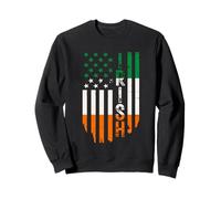 IRELAND Vintage American Irish Flag Sweatshirt