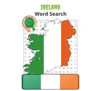 Ireland Word Search Puzzle Book: Word Searches With Easy to Read Print about Ireland | 6*9 inches, 110 pages | 50+ Puzzles...Gift for Vacations, Holidays and Free Times