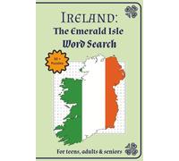 Ireland Word Search Puzzle Book: Word Searches with Easy to Read Print About Ireland | 6x9 inches | 110 Pages | 50 + Puzzles...Gift for Vacations, Holidays, and Relaxing